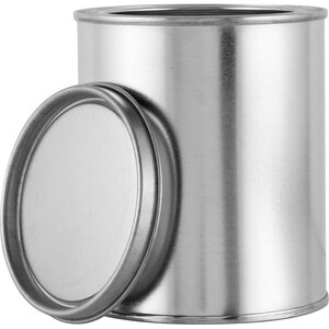(50) EMPTY PINT METAL CANS W/LID